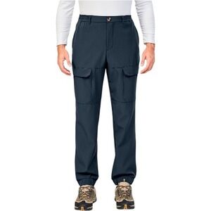 Little Donkey Andy Snow Pants Navy Blue‎ Cargo Thermal Weather Resistant XXL